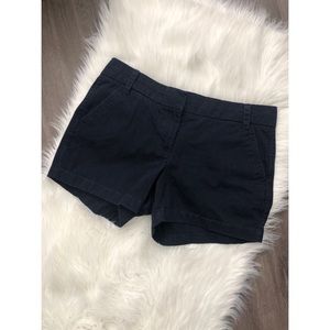 J. Crew Chino Navy Blue Shorts